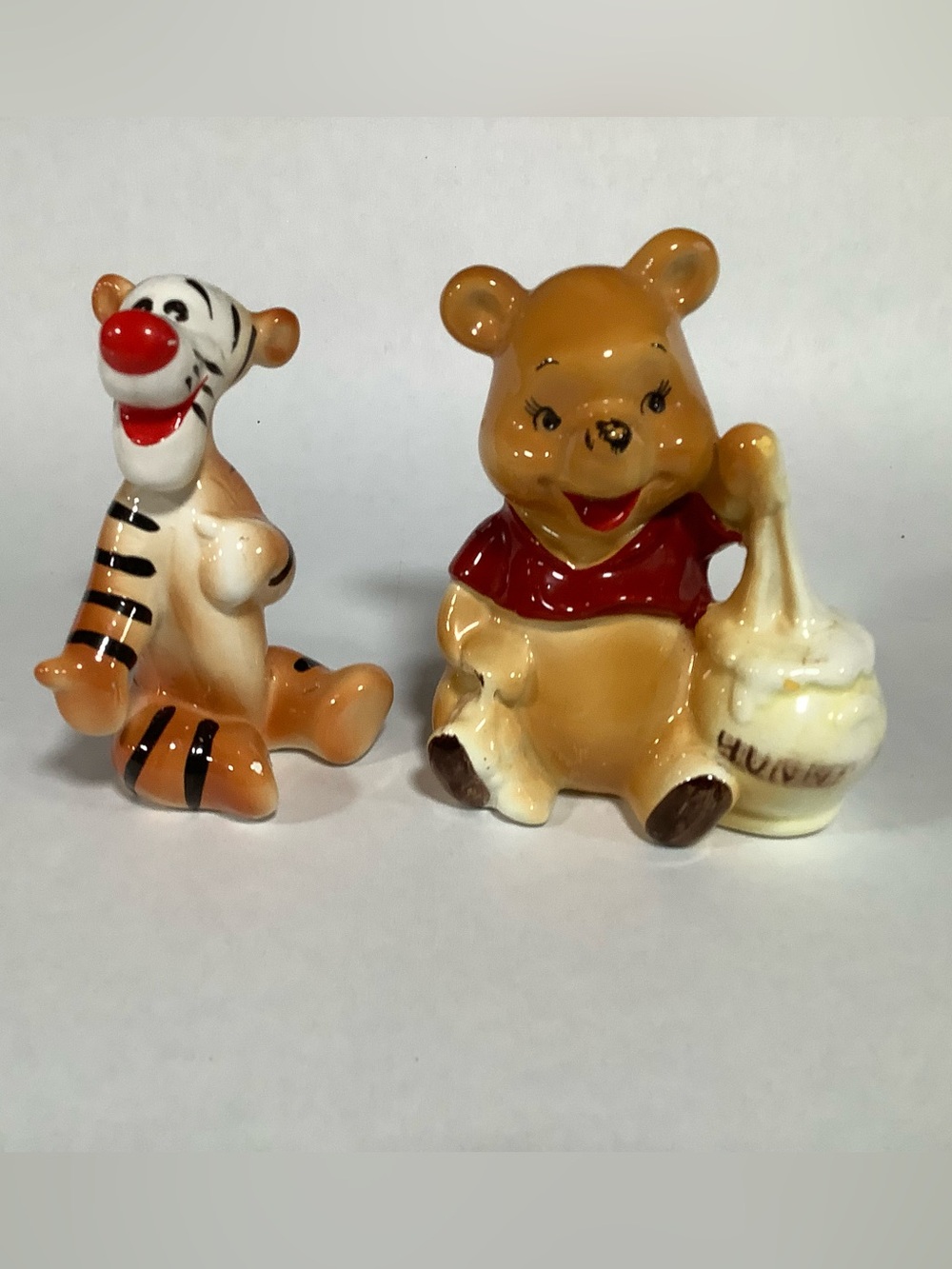 Walt Disney figurines, Tigger and Winnie the Pooh made in Japan